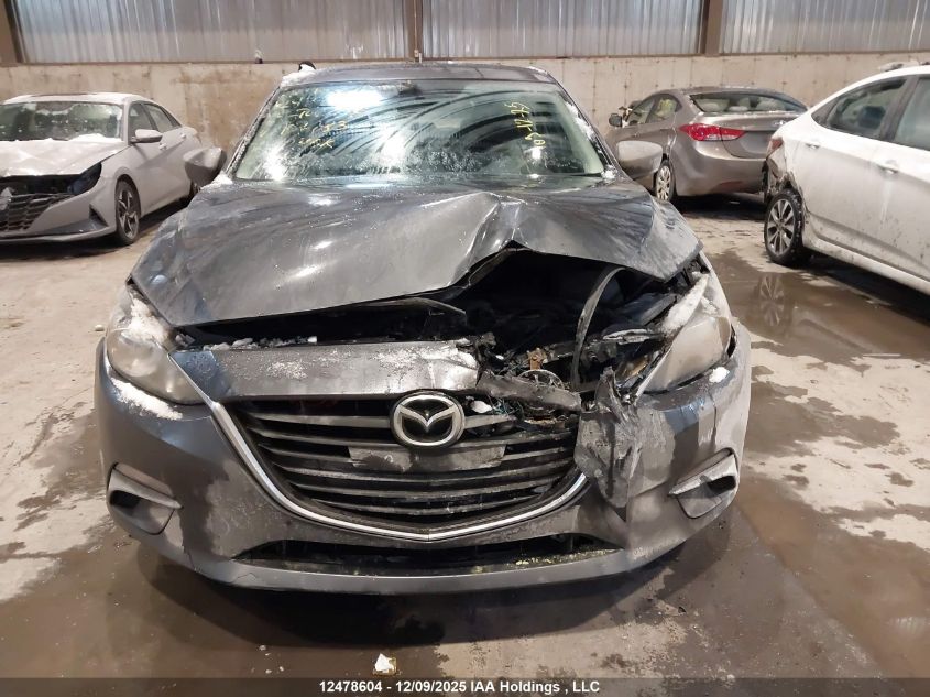 2014 Mazda 3 Touring VIN: JM1BM1L73E1107783 Lot: 12478604