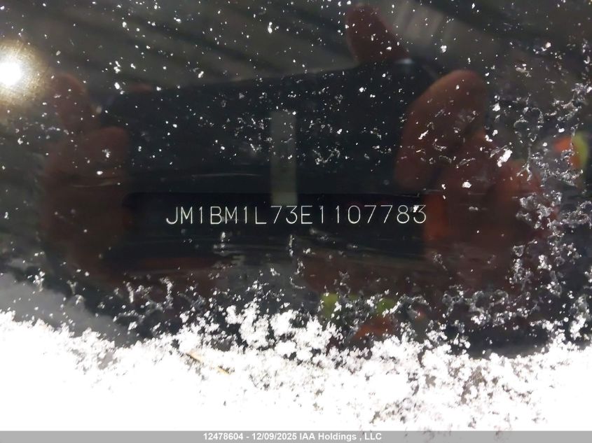 2014 Mazda 3 Touring VIN: JM1BM1L73E1107783 Lot: 12478604