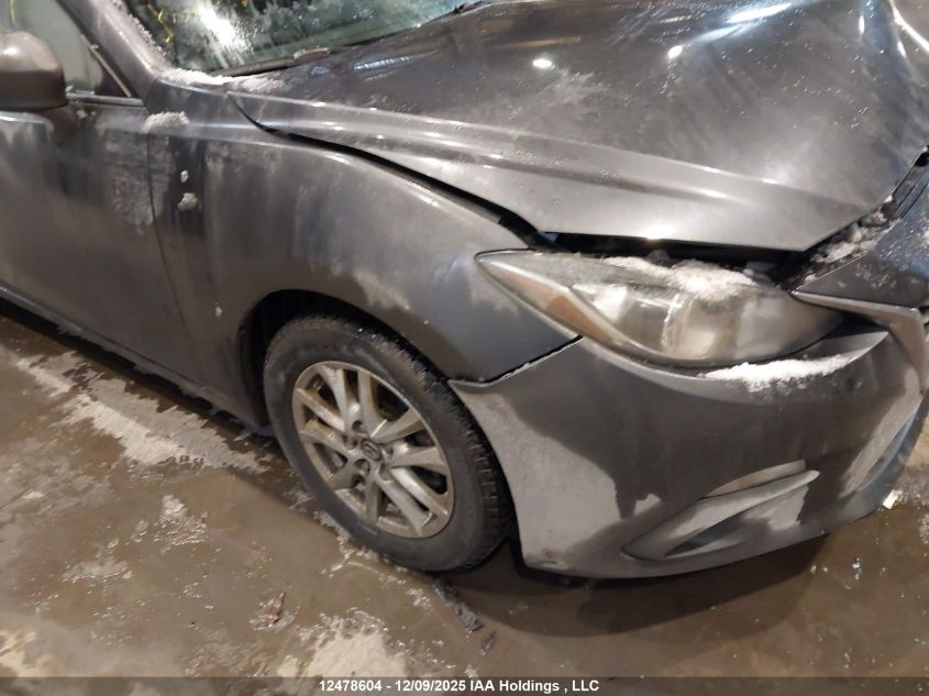 2014 Mazda 3 Touring VIN: JM1BM1L73E1107783 Lot: 12478604