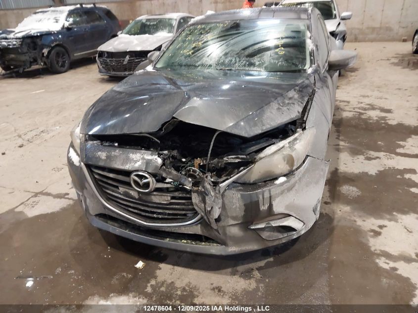 2014 Mazda 3 Touring VIN: JM1BM1L73E1107783 Lot: 12478604