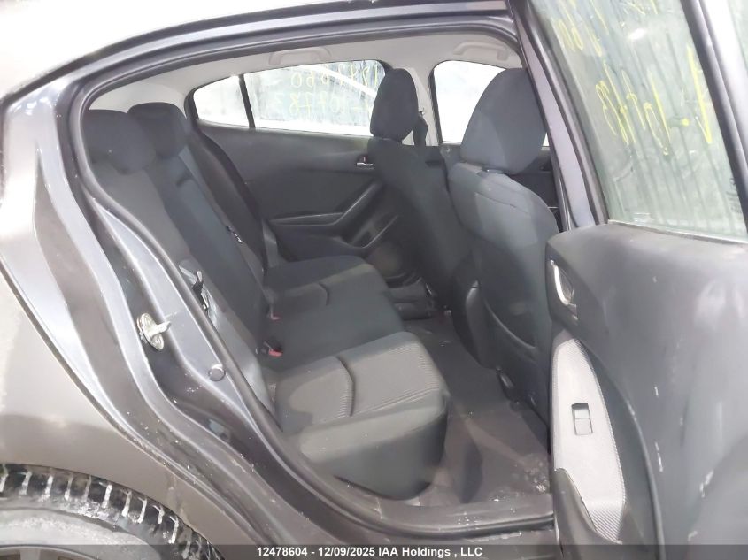 2014 Mazda 3 Touring VIN: JM1BM1L73E1107783 Lot: 12478604