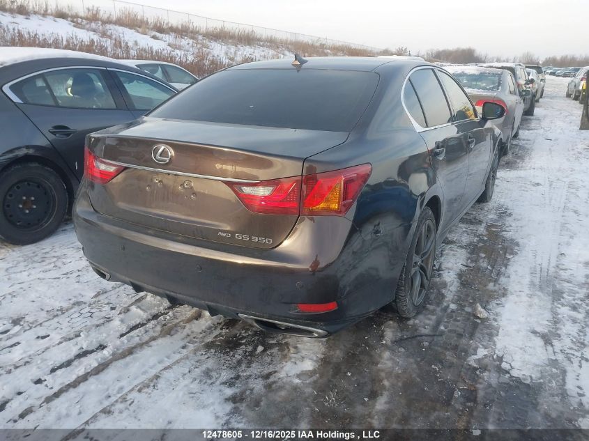 2013 Lexus Gs 350 350 VIN: JTHCE1BL9D5001182 Lot: 12478605