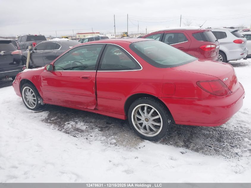 1999 Acura Cl 3.0L VIN: 19UYA225XXL800139 Lot: 12478631