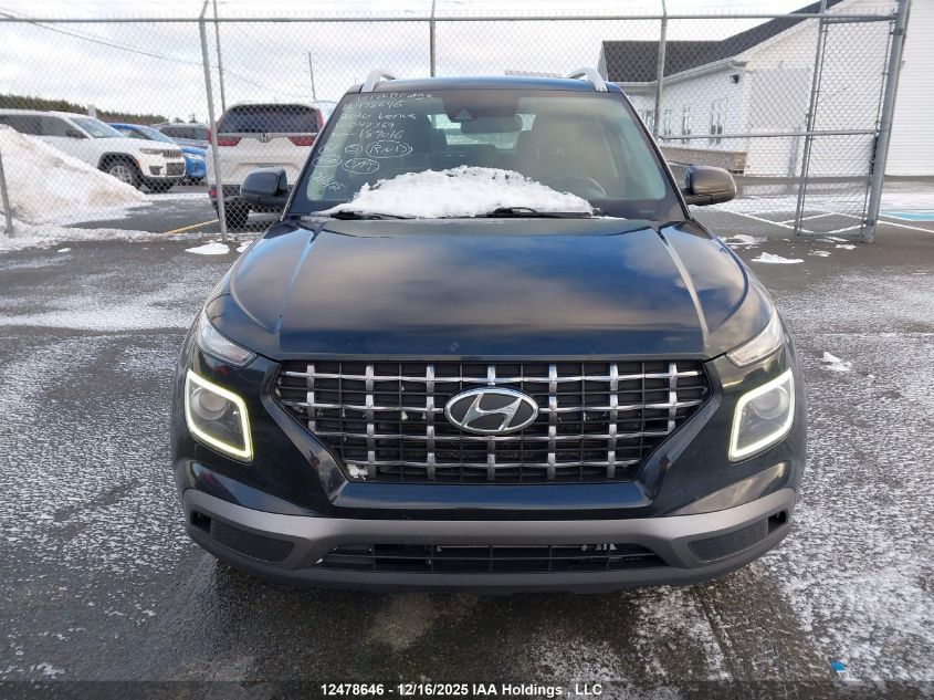 2020 Hyundai Venue Sel/Denim VIN: KMHRC8A38LU047369 Lot: 12478646