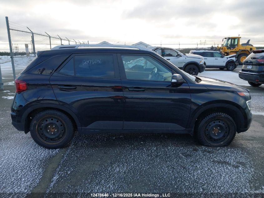 2020 Hyundai Venue Sel/Denim VIN: KMHRC8A38LU047369 Lot: 12478646