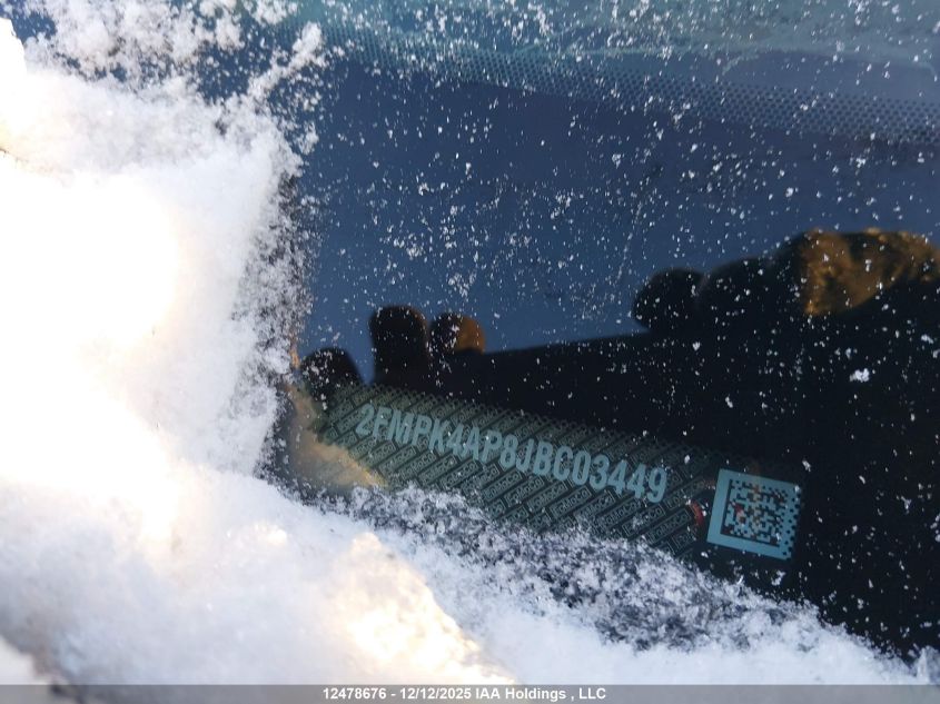 2018 Ford Edge Sport VIN: 2FMPK4AP8JBC03449 Lot: 12478676