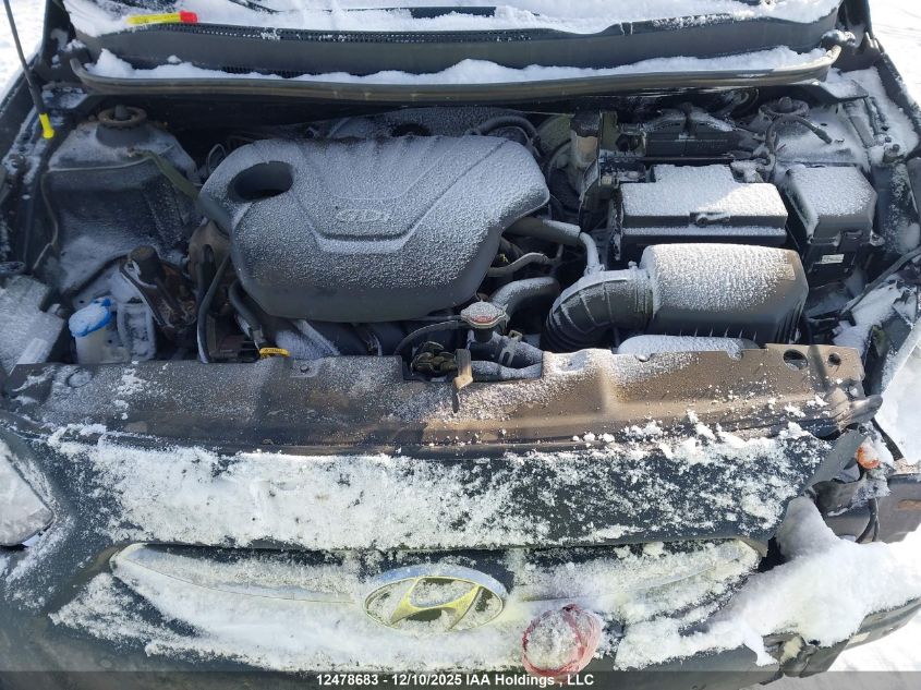 2015 Hyundai Accent Gl VIN: KMHCT5AE3FU220550 Lot: 12478683