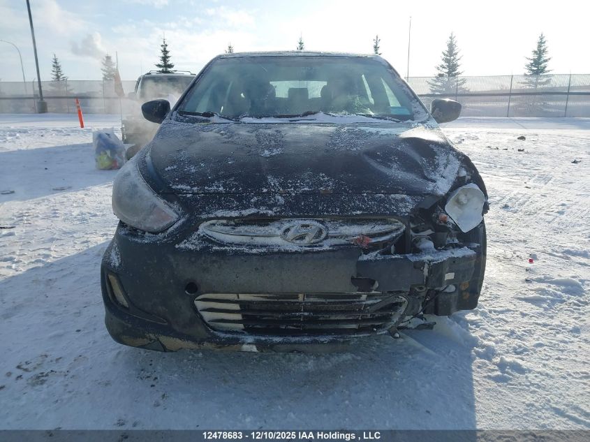 2015 Hyundai Accent Gl VIN: KMHCT5AE3FU220550 Lot: 12478683