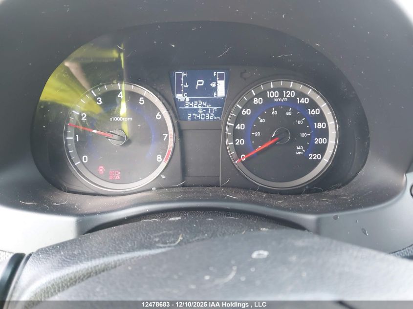 2015 Hyundai Accent Gl VIN: KMHCT5AE3FU220550 Lot: 12478683