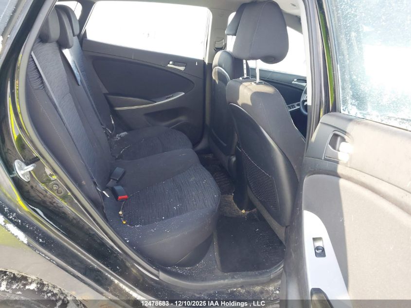 2015 Hyundai Accent Gl VIN: KMHCT5AE3FU220550 Lot: 12478683