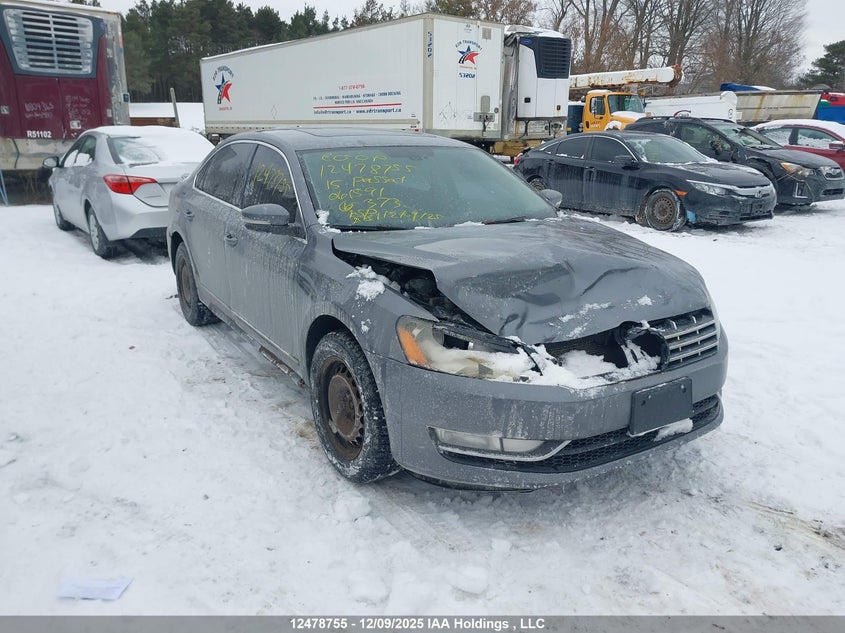 1VWBV7A30FC061591 2015 Volkswagen Passat 2.0 Tdi Comfortline auction photo 1
