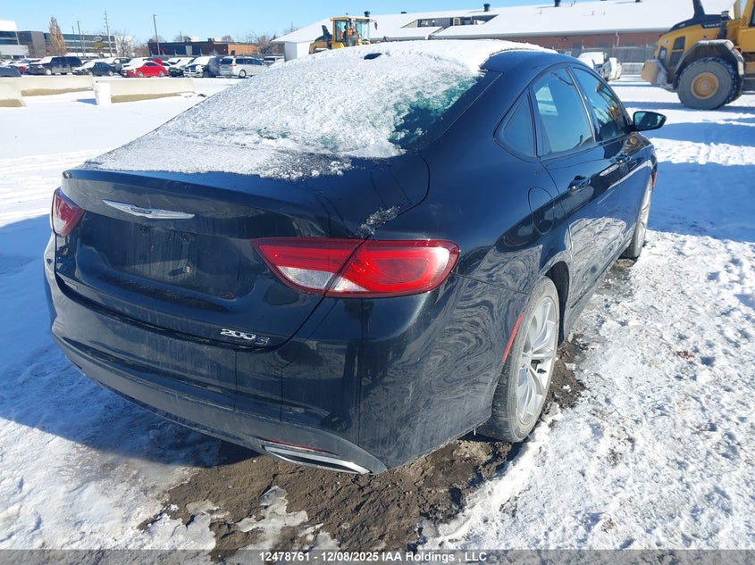 1C3CCCBB2FN708688 2015 CHRYSLER 200 photo no. 4