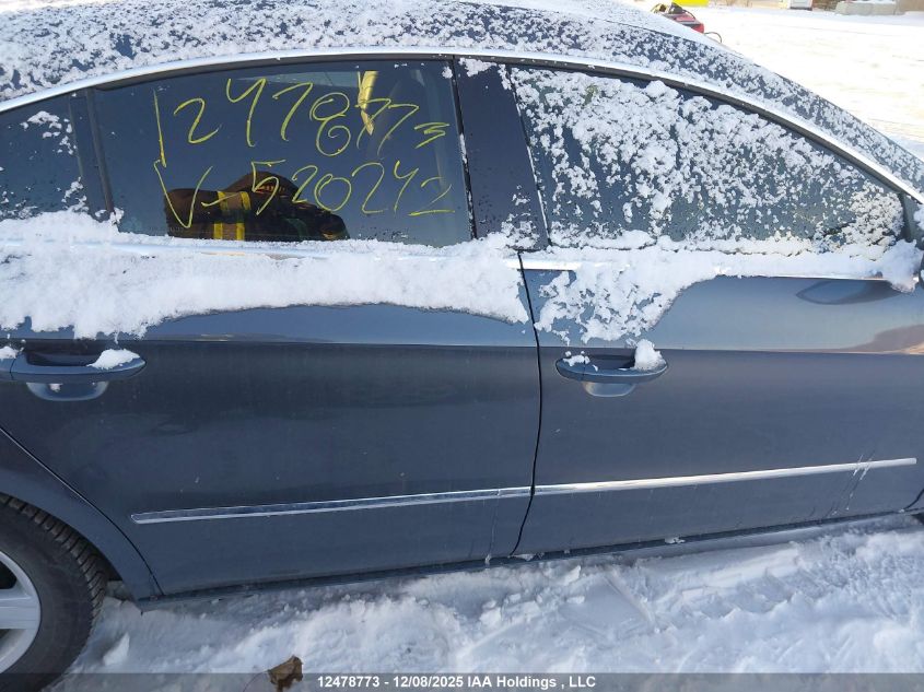 2010 Volkswagen Passat Cc VIN: WVWML9AN9AE520242 Lot: 12478773