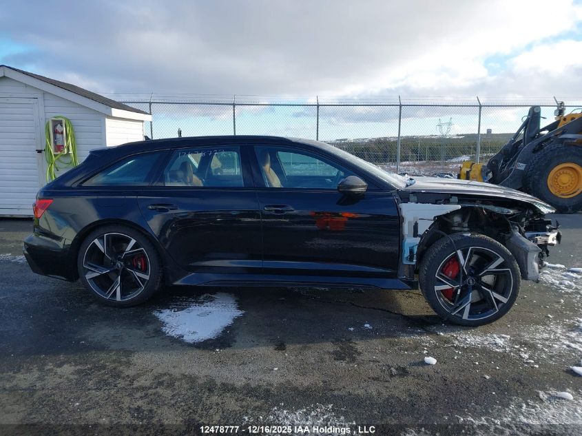 2021 Audi Rs 6 Avant 4.0T VIN: WUA1CAF21MN903859 Lot: 12478777