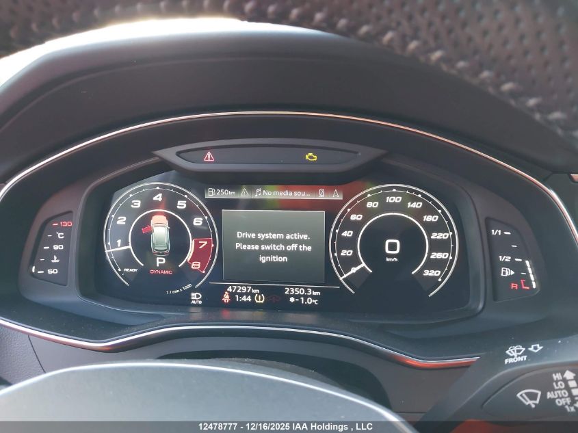 2021 Audi Rs 6 Avant 4.0T VIN: WUA1CAF21MN903859 Lot: 12478777