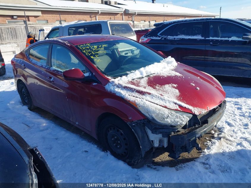 2013 Hyundai Elantra Gls/Limited VIN: 5NPDH4AE1DH436750 Lot: 12478778