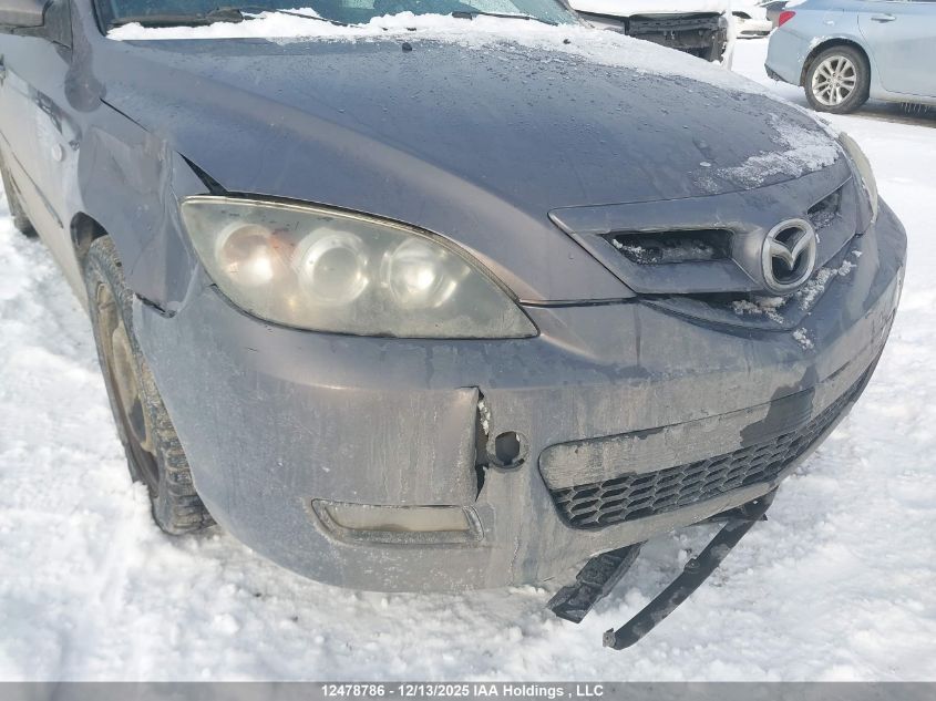 2007 Mazda 3 Hatchback VIN: JM1BK343871694756 Lot: 12478786