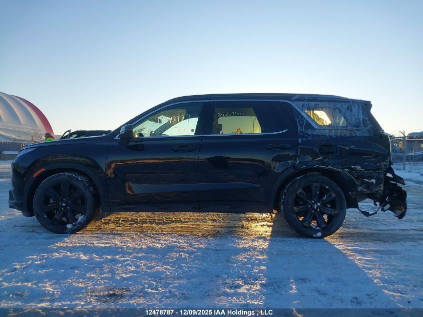 2025 Hyundai Palisade VIN: KM8R3DGE4SU853421 Lot: 12478787