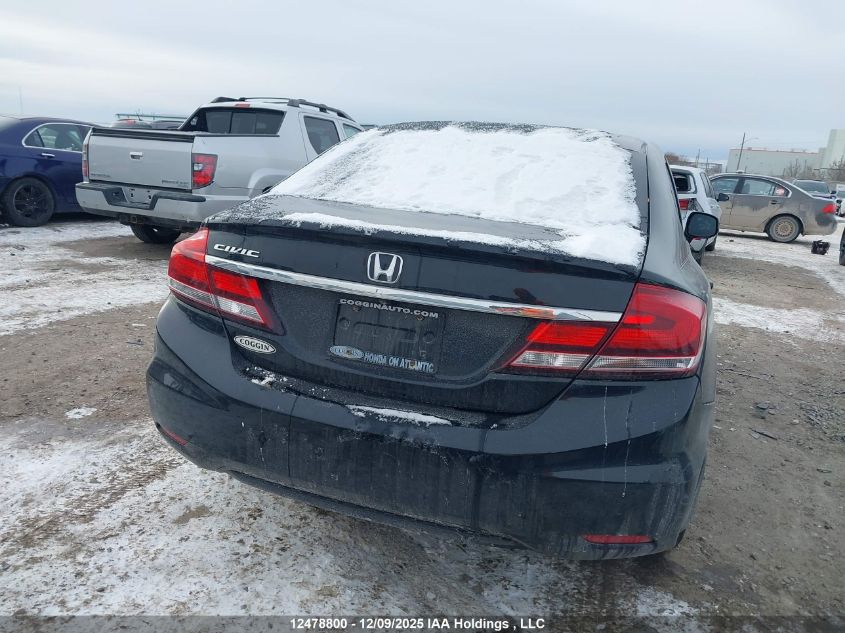 2013 Honda Civic Ex VIN: 19XFB2F81DE072562 Lot: 12478800