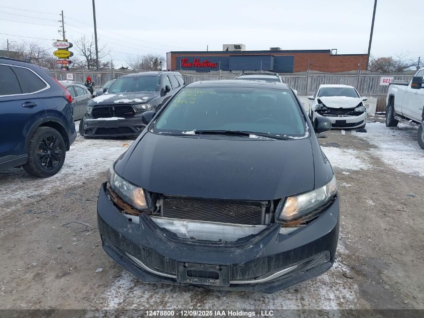 2013 Honda Civic Ex VIN: 19XFB2F81DE072562 Lot: 12478800