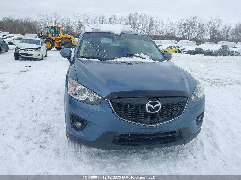 2015 Mazda Cx-5 Gt VIN: JM3KE4DY7F0541953 Lot: 12478801