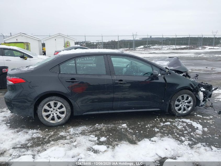 2021 Toyota Corolla Le VIN: 5YFBPMBE5MP222999 Lot: 12478805