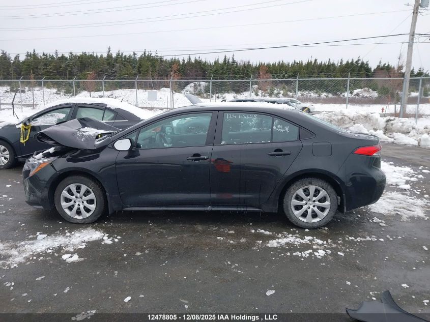 2021 Toyota Corolla Le VIN: 5YFBPMBE5MP222999 Lot: 12478805