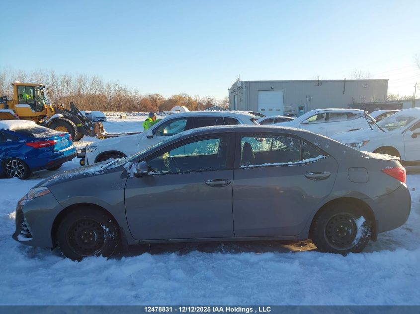 2017 Toyota Corolla Se VIN: 2T1BURHE7HC805576 Lot: 12478831