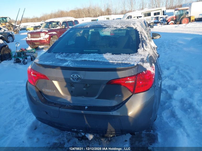 2017 Toyota Corolla Se VIN: 2T1BURHE7HC805576 Lot: 12478831