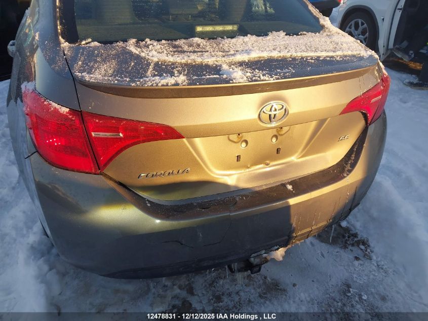 2017 Toyota Corolla Se VIN: 2T1BURHE7HC805576 Lot: 12478831