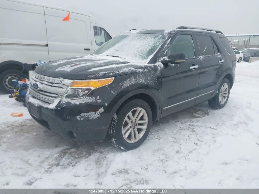 2011 Ford Explorer Xlt VIN: 1FMHK7D87BGA70140 Lot: 12478853