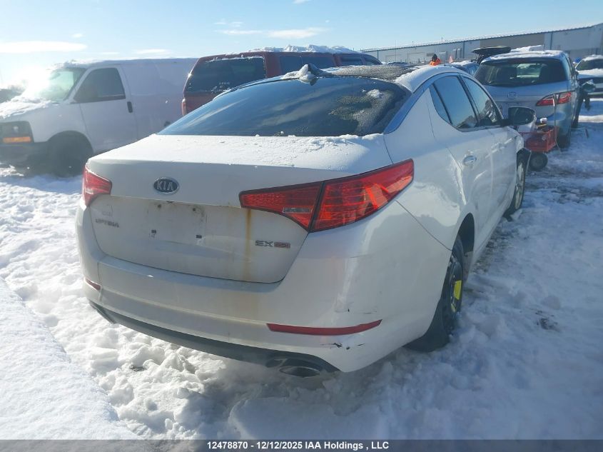 2012 Kia Optima Ex/Ex Luxury/Ex+ VIN: KNAGN4A7XC5268626 Lot: 12478870