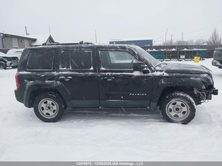 2012 Jeep Patriot VIN: 1C4NJPAB3CD507242 Lot: 12478875