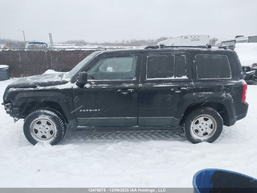 2012 Jeep Patriot VIN: 1C4NJPAB3CD507242 Lot: 12478875