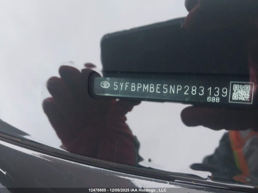5YFBPMBE5NP283139 2022 TOYOTA COROLLA photo no. 18