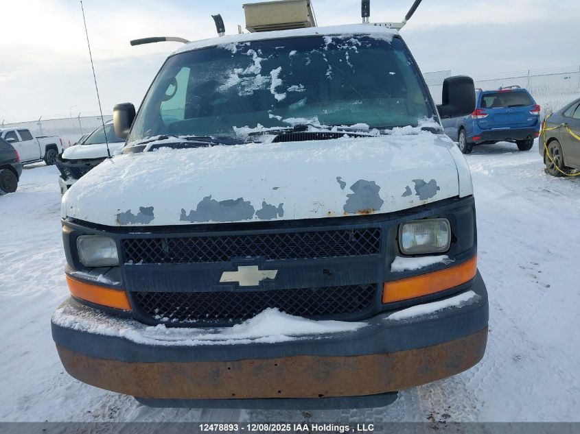 2013 Chevrolet Express VIN: 1GCGG25V971247144 Lot: 12478893