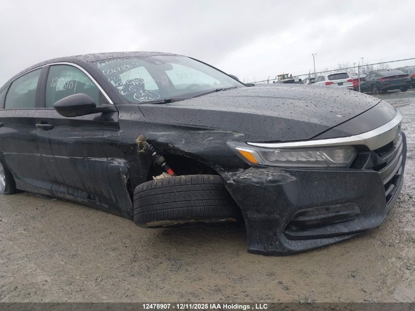 2018 Honda Accord Lx VIN: 1HGCV1F11JA805636 Lot: 12478907