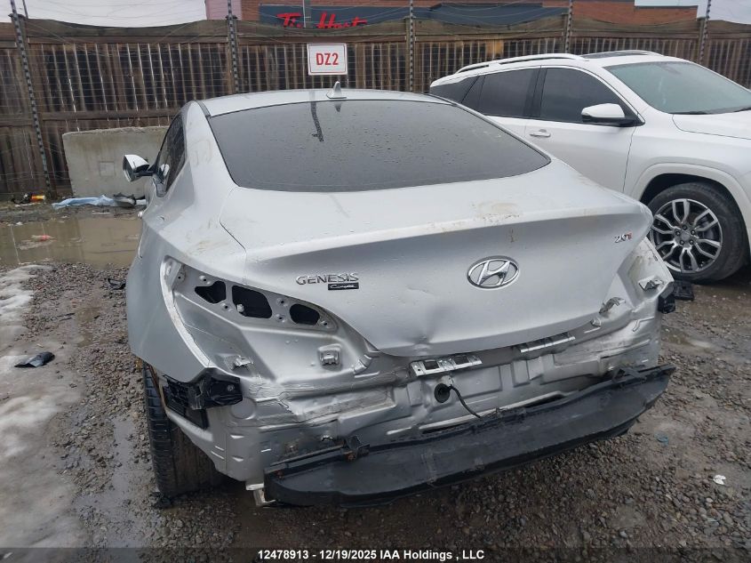 2010 Hyundai Genesis Coupe 2.0T VIN: KMHHT6KDXAU012661 Lot: 12478913