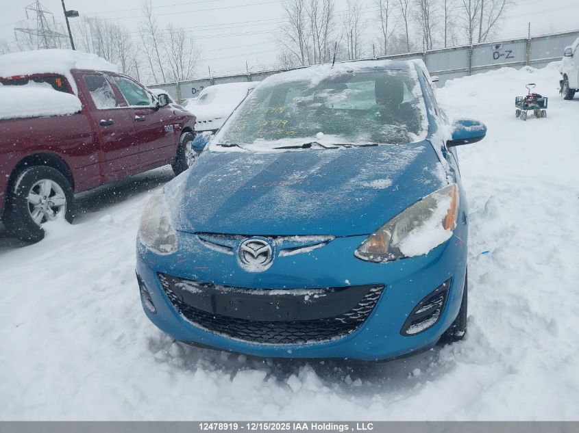 2012 Mazda Mazda2 VIN: JM1DE1KY5C0148399 Lot: 12478919