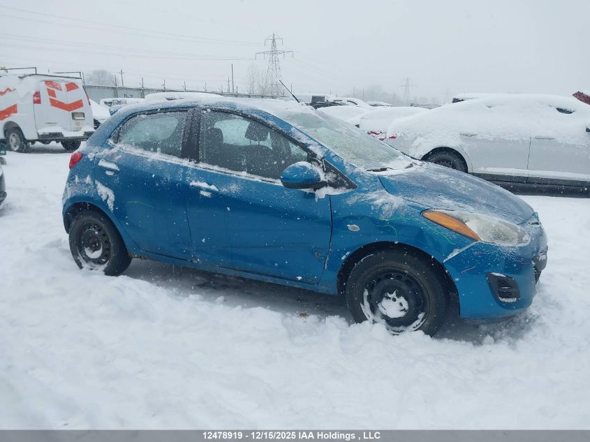 2012 Mazda Mazda2 VIN: JM1DE1KY5C0148399 Lot: 12478919