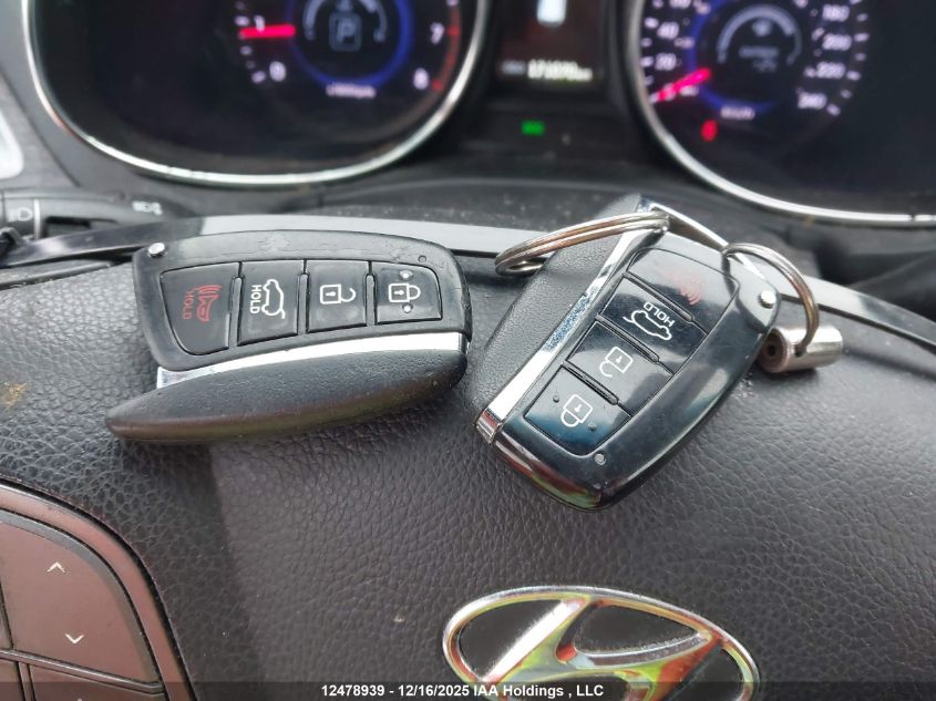 2013 Hyundai Santa Fe VIN: KM8SNDHF3DU025639 Lot: 12478939