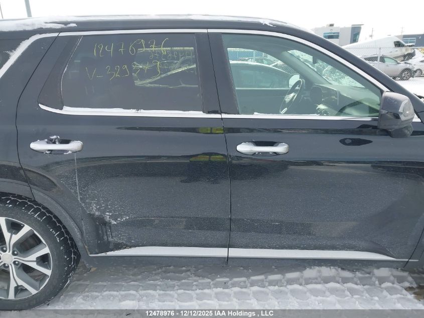 2021 Hyundai Palisade Sel VIN: KM8R3DHE6MU329379 Lot: 12478976