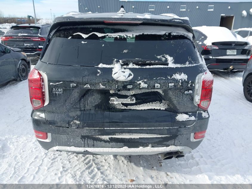 2021 Hyundai Palisade Sel VIN: KM8R3DHE6MU329379 Lot: 12478976