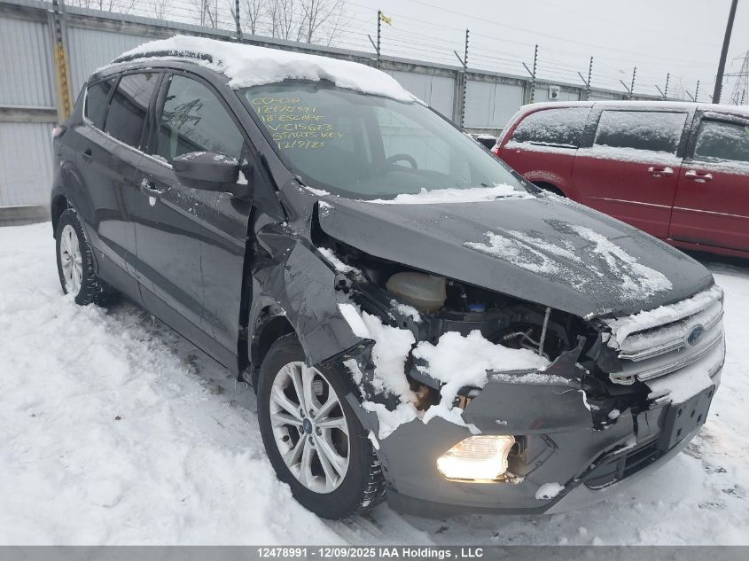 2018 Ford Escape Se VIN: 1FMCU0GD2JUC15623 Lot: 12478991