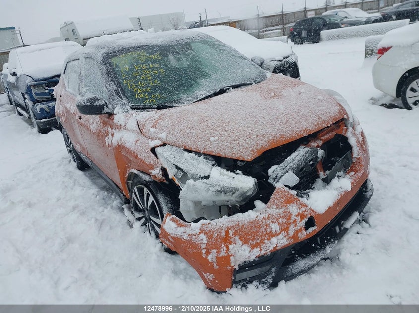 3N1CP5CU0KL517053 2019 Nissan Kicks S/Sr/Sv auction photo 1