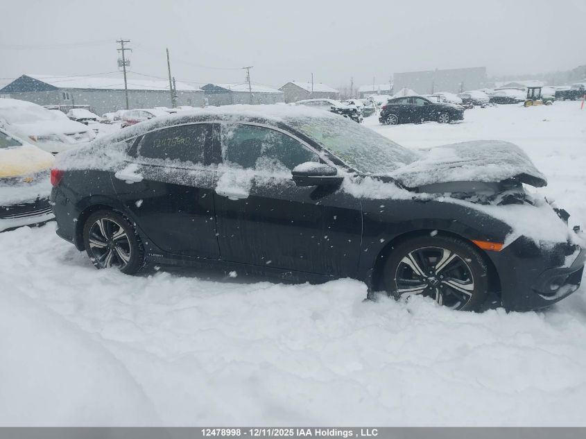 2018 Honda Civic Touring VIN: 2HGFC1F93JH106065 Lot: 12478998