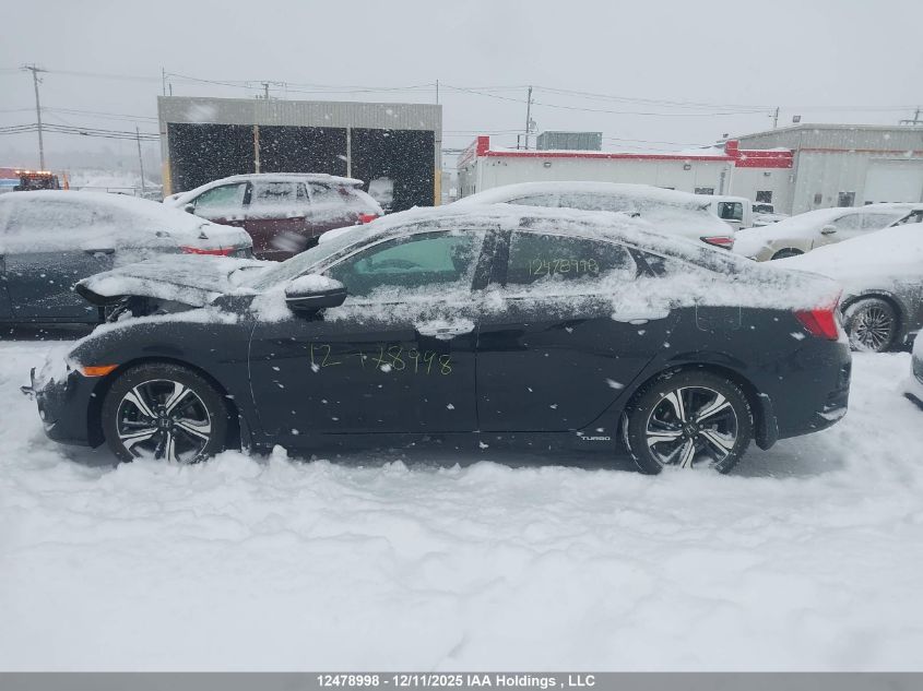 2018 Honda Civic Touring VIN: 2HGFC1F93JH106065 Lot: 12478998