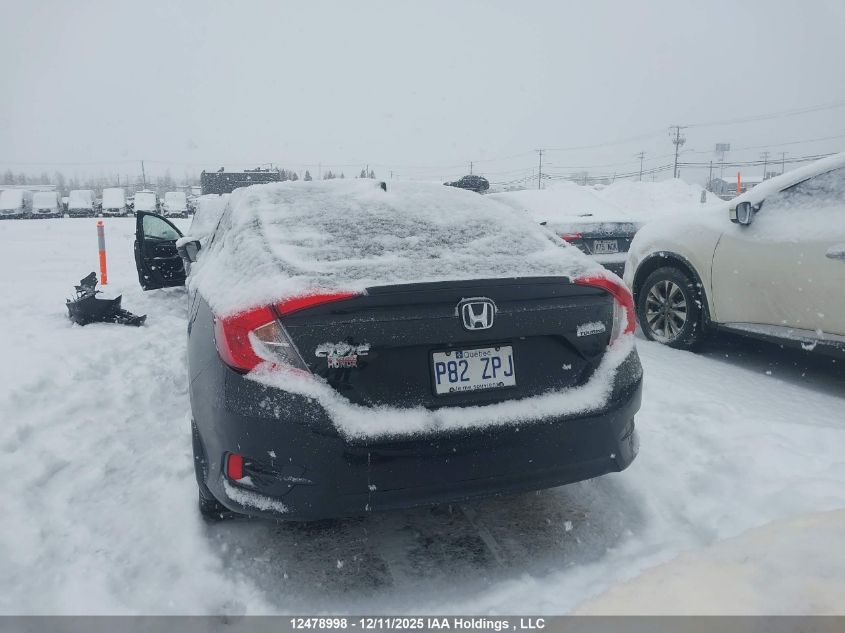 2018 Honda Civic Touring VIN: 2HGFC1F93JH106065 Lot: 12478998