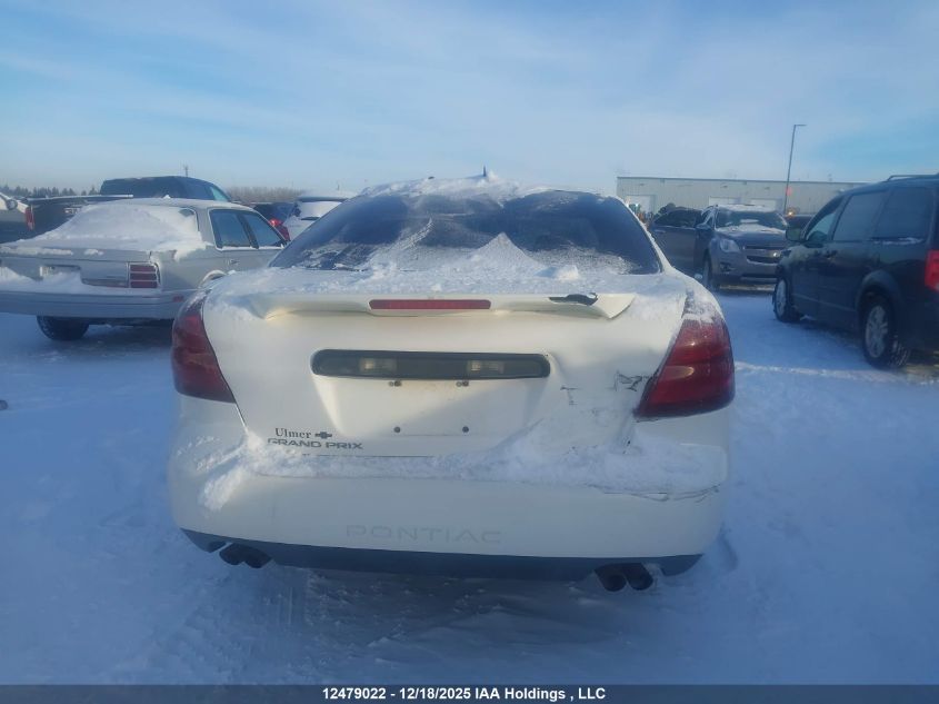 2006 Pontiac Grand Prix VIN: 2G2WP552961305303 Lot: 12479022