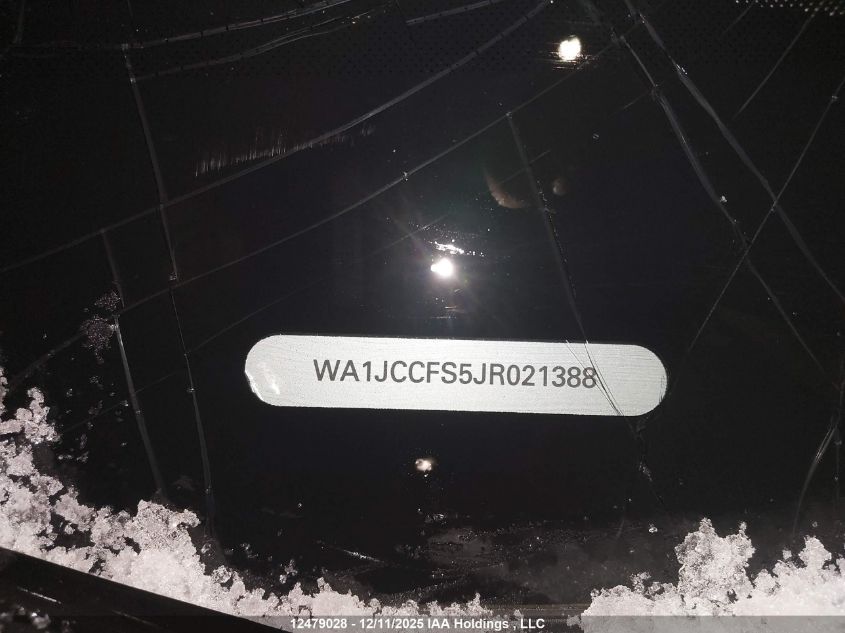 2018 Audi Q3 Premium Plus VIN: WA1JCCFS5JR021388 Lot: 12479028